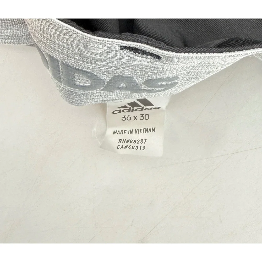Adidas Mens Ultimate365 Golf Pants Black 36x30 DQ2217 Regular Fit‎ Trousers